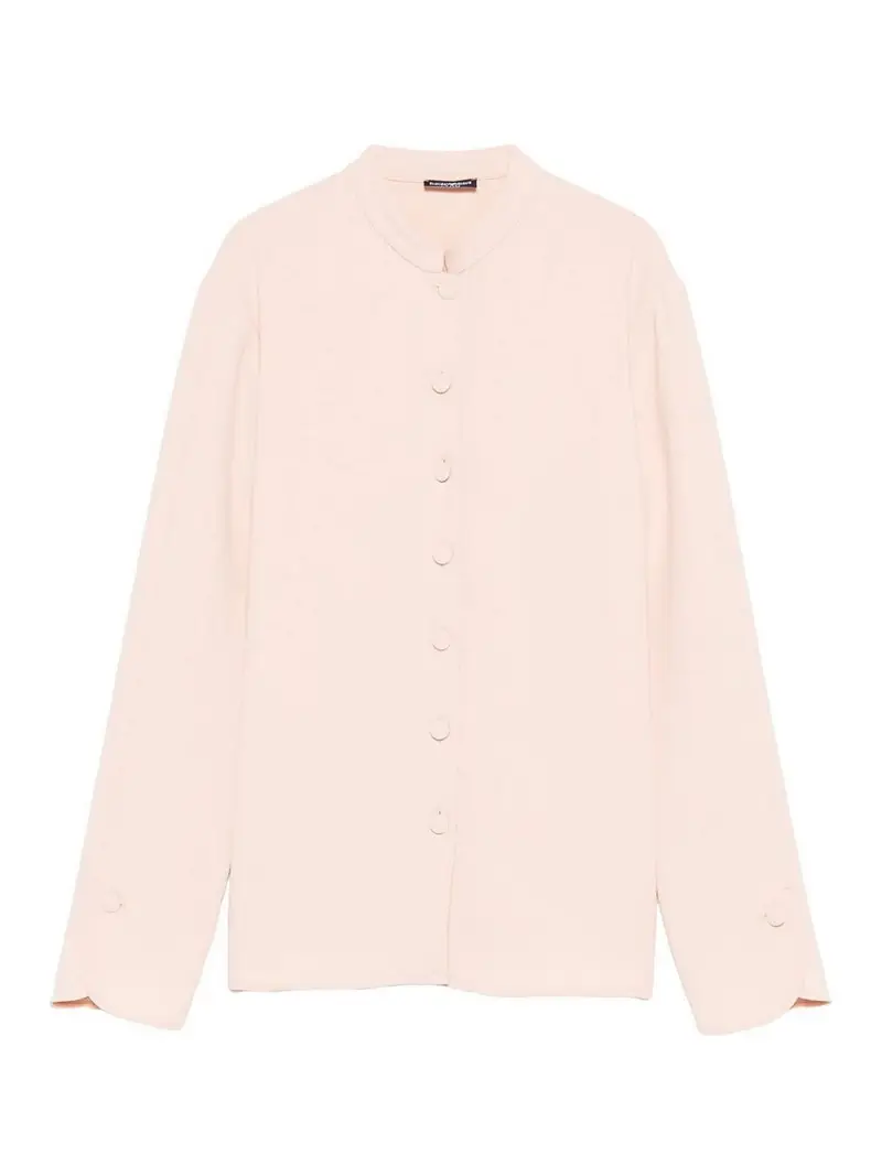 Camicia in crèpe Rosa Chiaro