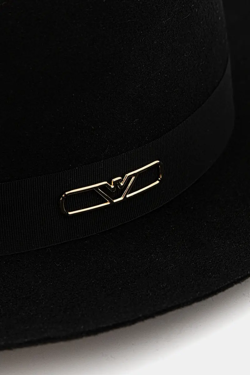 cappello in lana colore nero EW003151 AF20030 miniatura 4