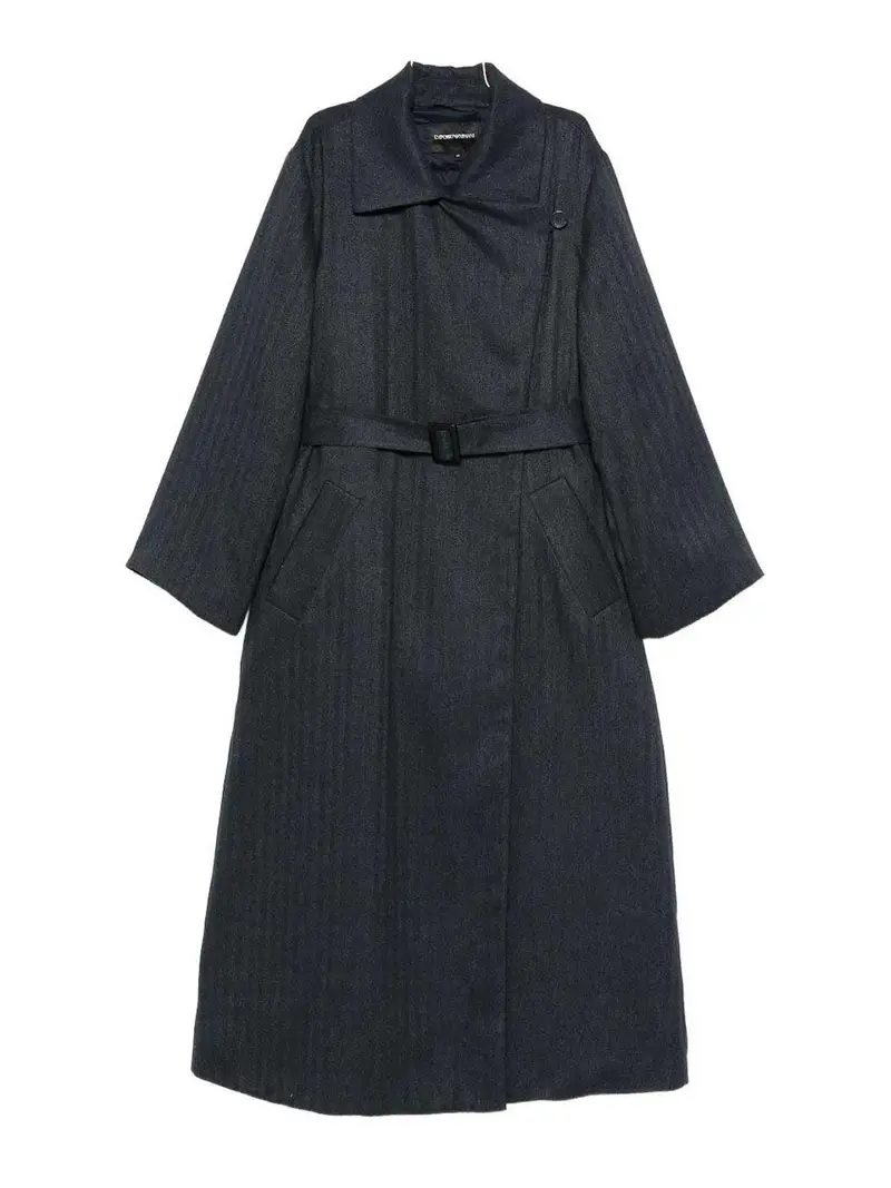 Cappotto Doppiopetto Blu