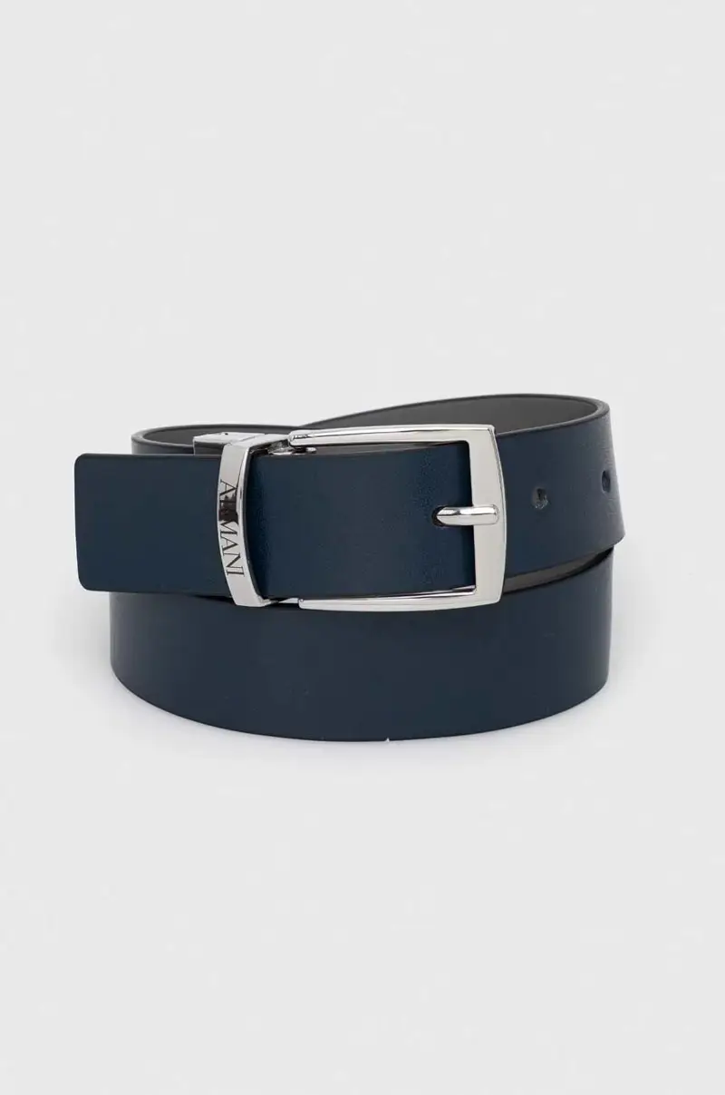 cintura per bambini a doppia faccia Blu navy