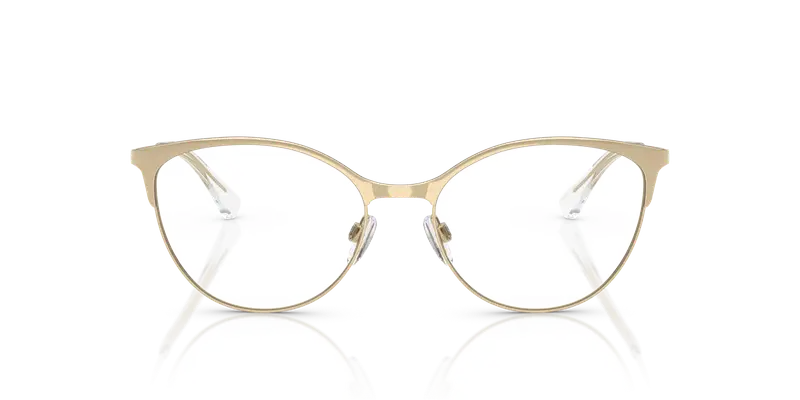 Emporio Armani Donna EA1087 3013 Montature da vista Metallo Oro Trasparente Cat Eye Normale miniatura 2