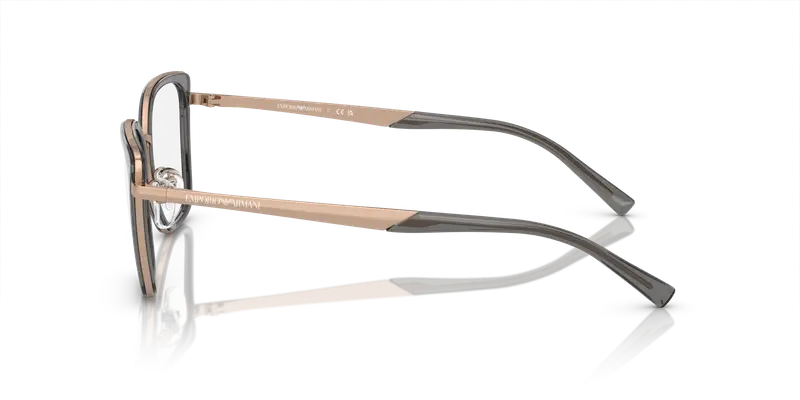 Emporio Armani Donna EA1152 3361 Montature da vista Metallo Oro Trasparente Cat Eye Normale miniatura 3