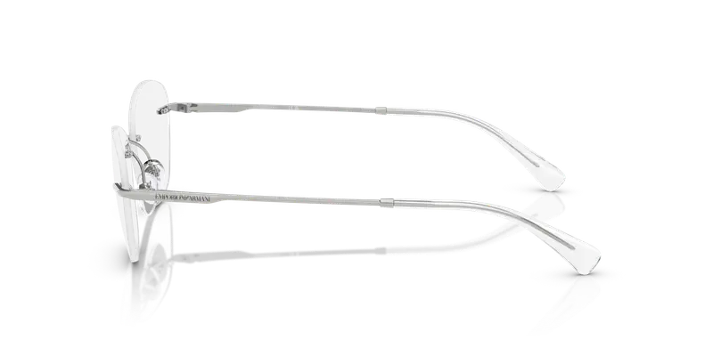 Emporio Armani Donna EA1167 3015 Montature da vista Metallo Argento Trasparente Pantos Normale miniatura 3