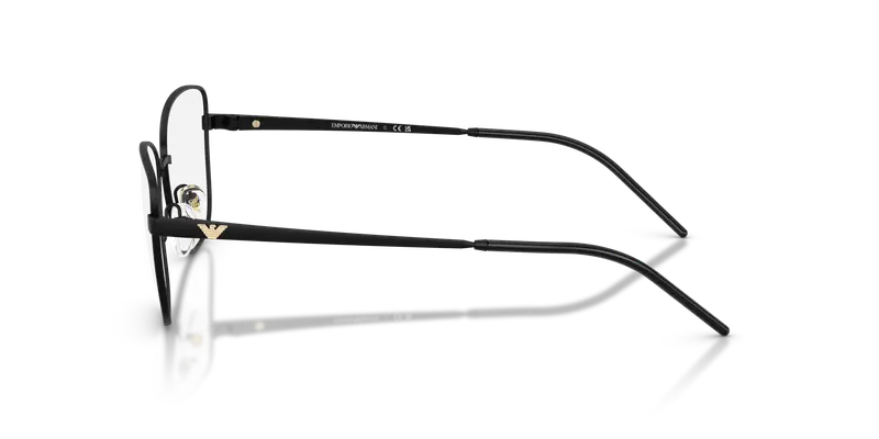 Emporio Armani Donna EA1172 3001 Montature da vista Metallo Nero Trasparente Geometrica Normale miniatura 3