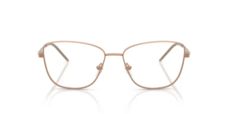 Emporio Armani Donna EA1172 3400 Montature da vista Metallo Marrone Trasparente Geometrica Normale miniatura 2