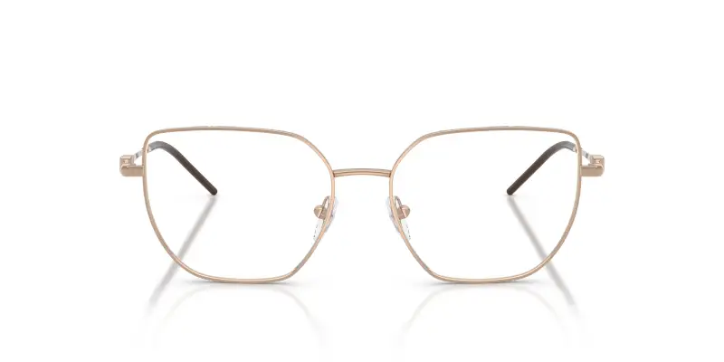 Donna EA1176 3011 Montature da vista Metallo Oro Trasparente Geometrica Normale miniatura 3