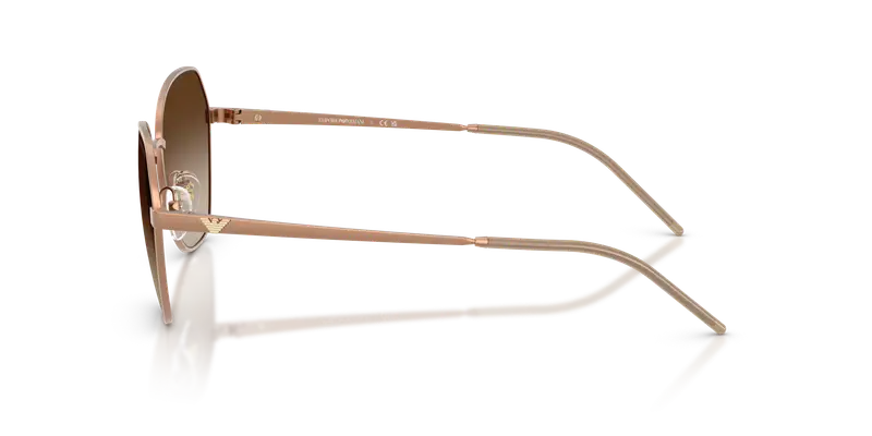 Emporio Armani Occhiali da sole Donna Marrone 847027 miniatura 3