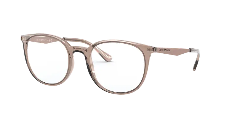 Emporio Armani Donna EA3168  5850 Montature da vista Iniettato Marrone Trasparente Pantos Normale