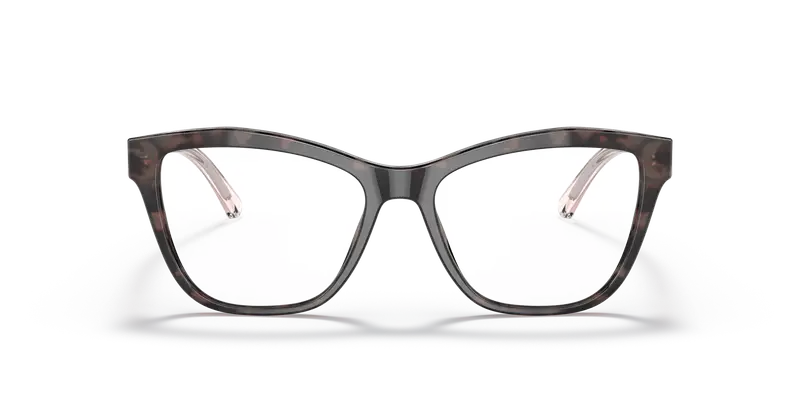 Emporio Armani Donna EA3193 5410 Montature da vista Acetato Rosa Trasparente Cat Eye Normale miniatura 2