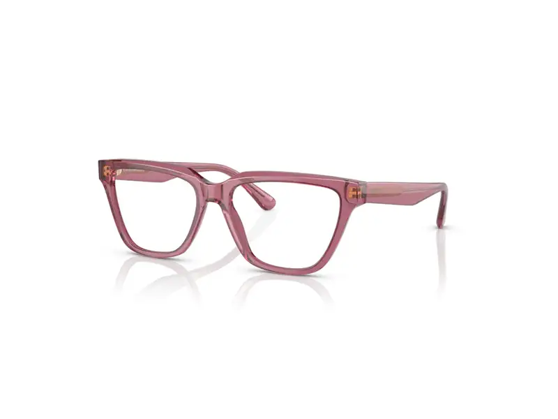 Emporio Armani Donna EA3208 5544 Montature da vista Acetato Rosa Trasparente Cat Eye Normale