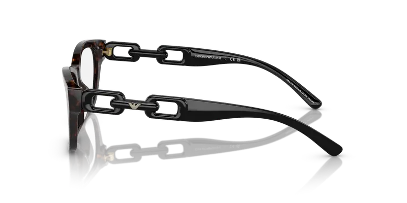 Emporio Armani Donna EA3223U 5026 Montature da vista Acetato Tartaruga Trasparente Cat Eye Normale miniatura 3