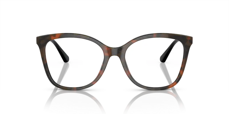 Emporio Armani Donna EA3231 6060 Montature da vista Acetato Rosso Trasparente Squadrata Normale miniatura 2