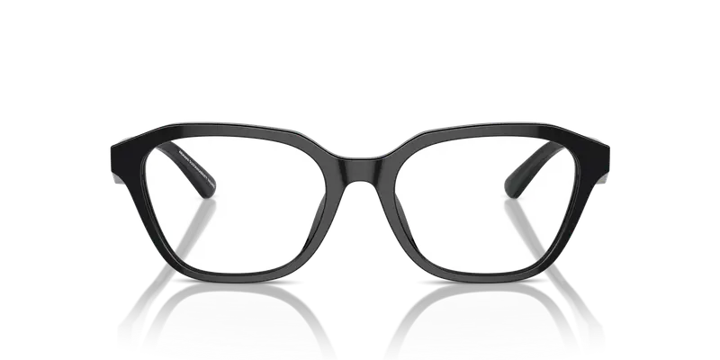 Emporio Armani Donna EA3235U 5017 Montature da vista Acetato Nero Trasparente Geometrica Normale miniatura 2