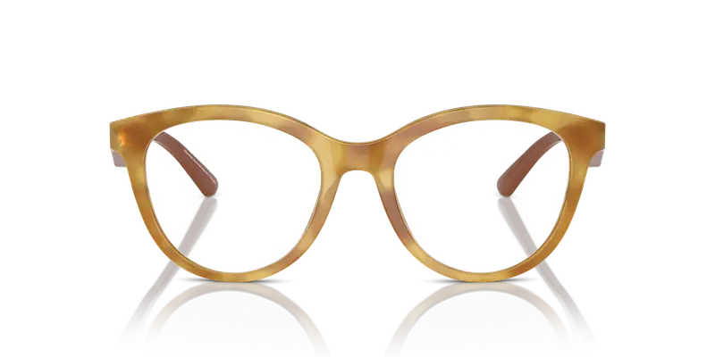 Emporio Armani Donna EA3236 6115 Montature da vista Acetato Marrone Trasparente Cat Eye Normale miniatura 2