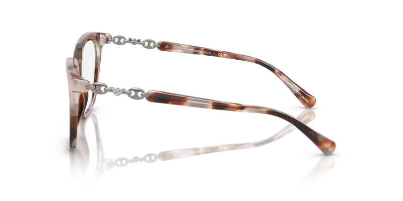 Emporio Armani Donna EA3248 6195 Montature da vista Acetato Tartaruga Trasparente Cat Eye Normale miniatura 3