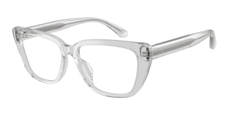 Emporio Armani Donna EA3256U  6250 Montature da vista Acetato Trasparente Trasparente Cat Eye Normale