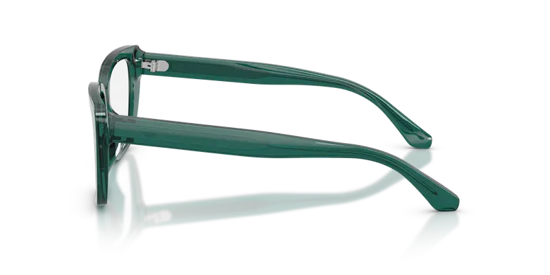 Emporio Armani Donna EA3256U 6252 Montature da vista Acetato Verde Trasparente Cat Eye Normale miniatura 3