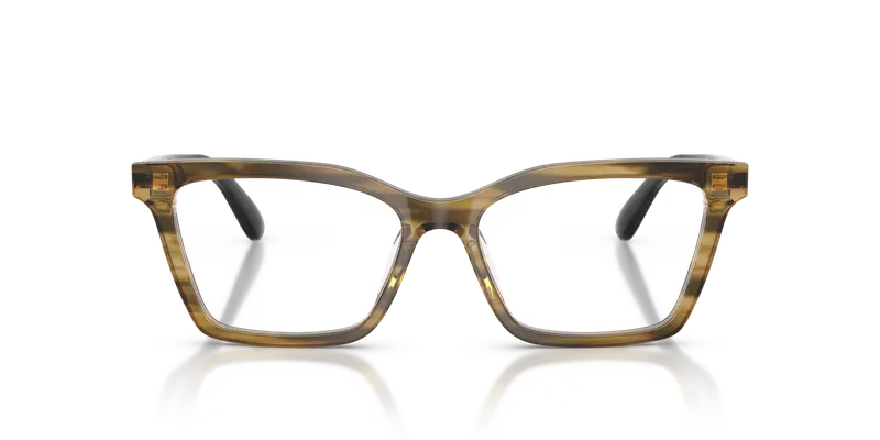 Emporio Armani Donna EA3261U 6267 Montature da vista Acetato Verde Trasparente Farfalla Normale miniatura 2