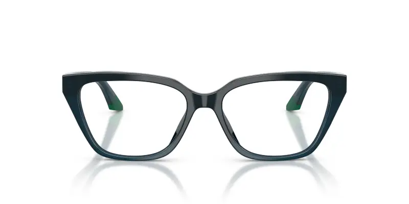 Donna EA3270U 6319 Montature da vista Acetato Blu Trasparente Cat Eye Normale miniatura 3