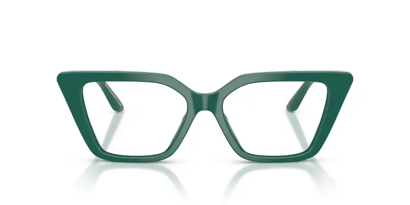 Donna EA3273U 6324 Montature da vista Acetato Verde Trasparente Cat Eye Normale miniatura 3