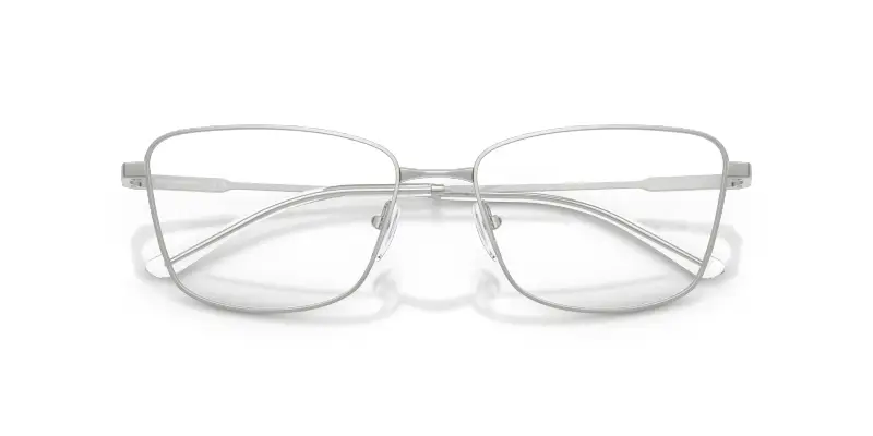 Donna Emporio Armani EA1185B 3015 Montature da vista Metallo Argento Trasparente Geometrica Normale miniatura 2