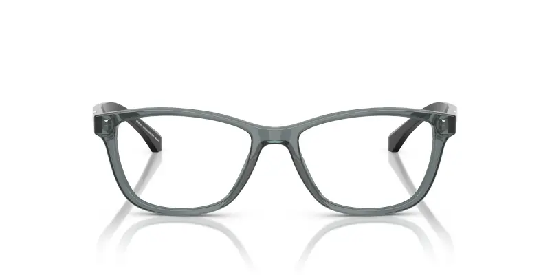 Donna Emporio Armani EA3099 6364 Montature da vista Acetato Grigio Trasparente Cat Eye Normale miniatura 3