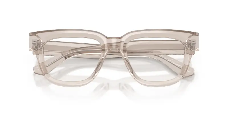 Donna Emporio Armani EA3281 6363 Montature da vista Acetato Marrone Trasparente Geometrica Normale miniatura 2