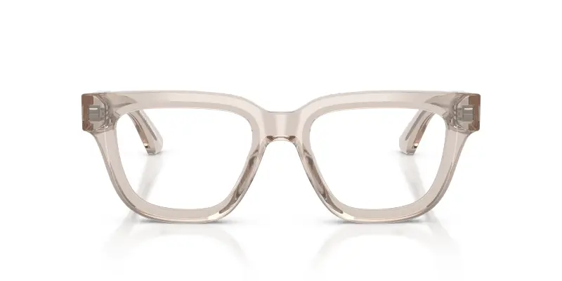Donna Emporio Armani EA3281 6363 Montature da vista Acetato Marrone Trasparente Geometrica Normale miniatura 3