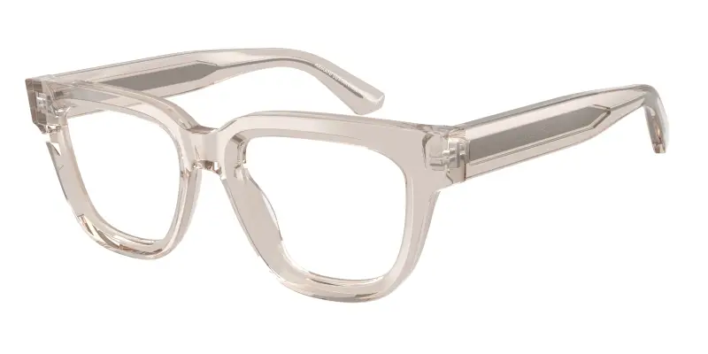 Donna Emporio Armani EA3281 6363 Montature da vista Acetato Marrone Trasparente Geometrica Normale