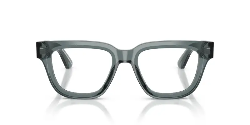 Donna Emporio Armani EA3281 6364 Montature da vista Acetato Grigio Trasparente Geometrica Normale miniatura 3