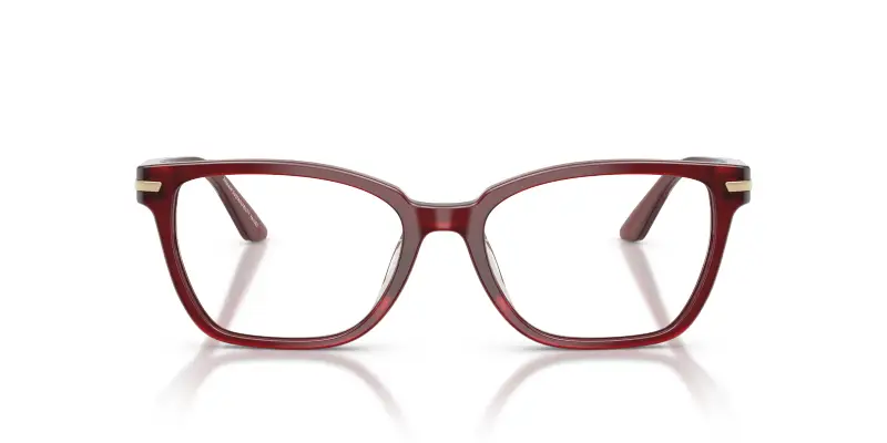 Donna Emporio Armani EA3282BU 6377 Montature da vista Acetato Rosso Trasparente Cat Eye Normale miniatura 3