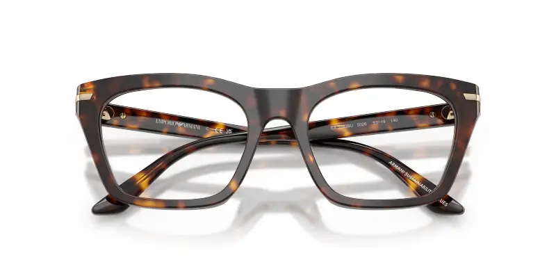 Donna Emporio Armani EA3283BU 5026 Montature da vista Acetato Tartaruga Trasparente Cat Eye Normale miniatura 2