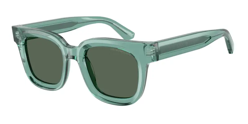 Donna Emporio Armani EA4271 636571 Occhiali da sole Acetato Verde Verde Geometrica Normale