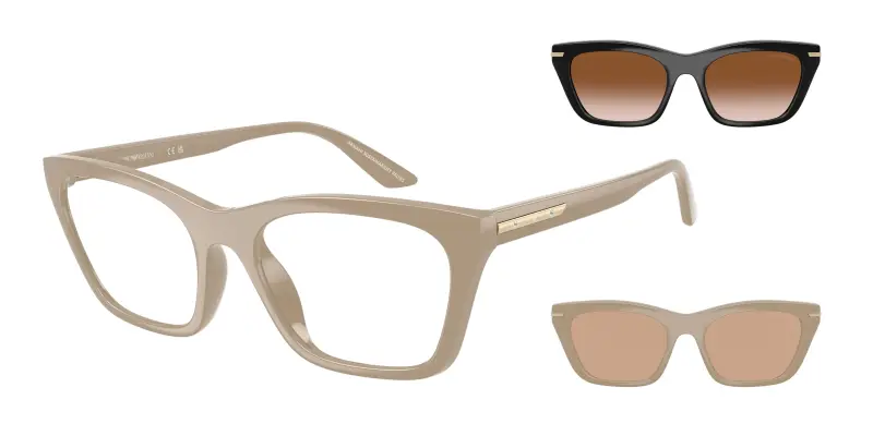 Emporio Armani Occhiali da sole Donna Marrone 4268733