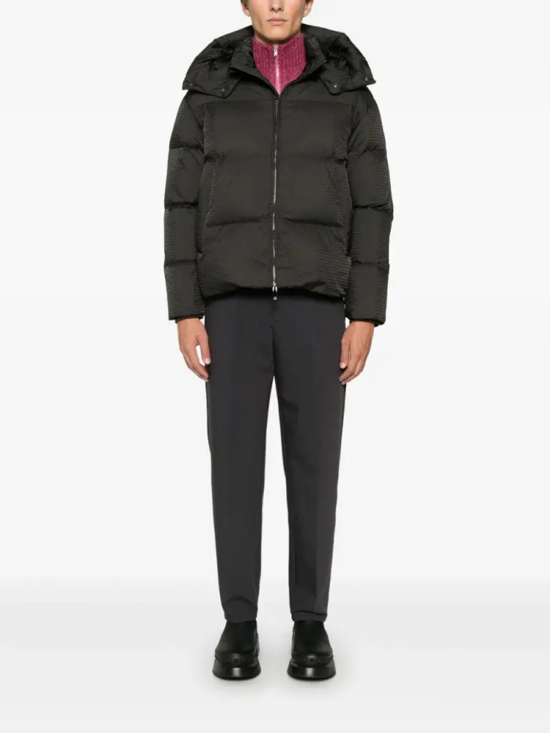 Giubbino verde militare logo all-over Verde milatare miniatura 3