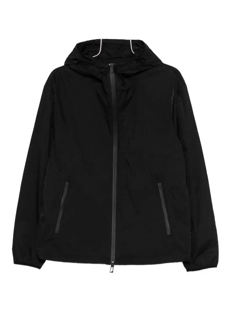 Giubbotto in nylon Nero