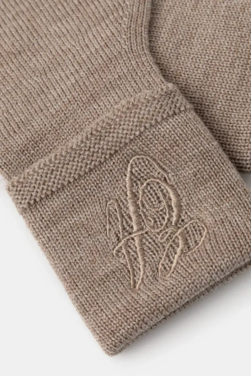 Emporio Armani Guanti Donna Beige 3840321 miniatura 2