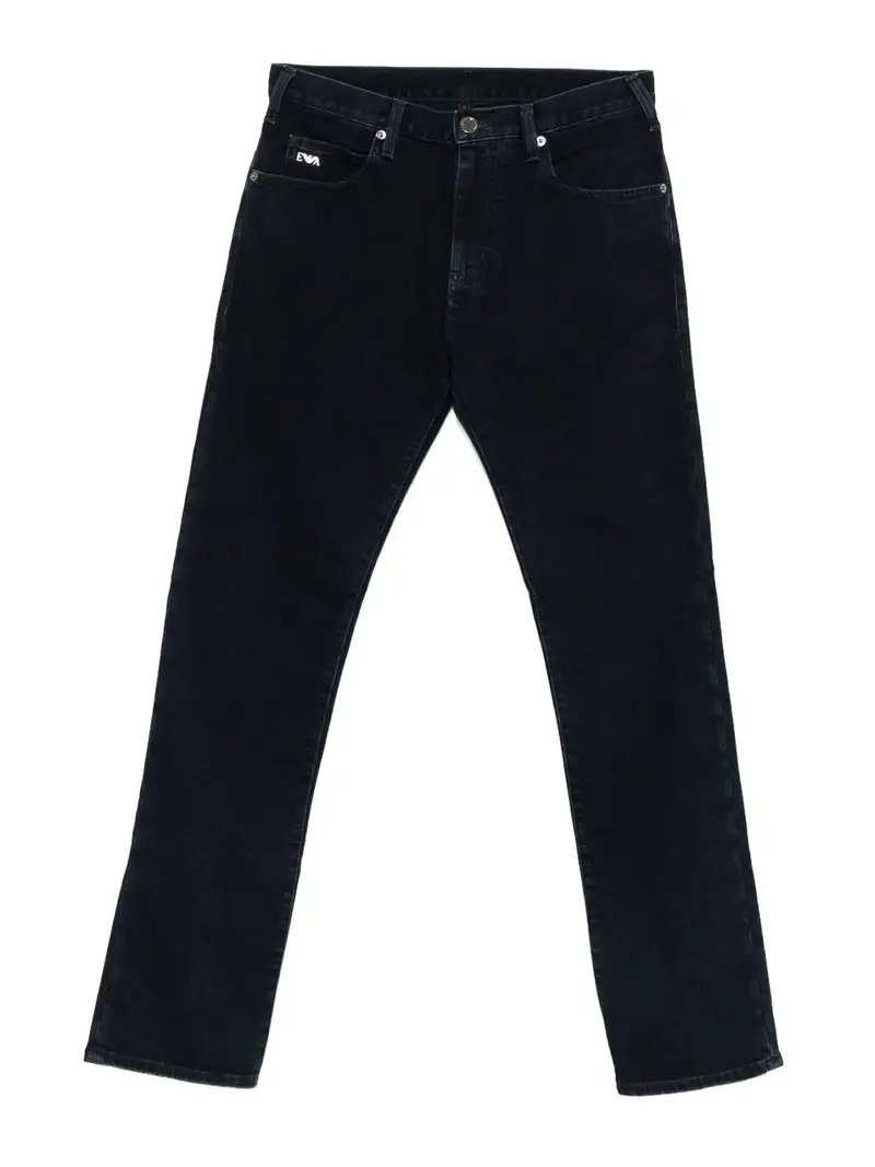 Jeans di cotone in denim Blu