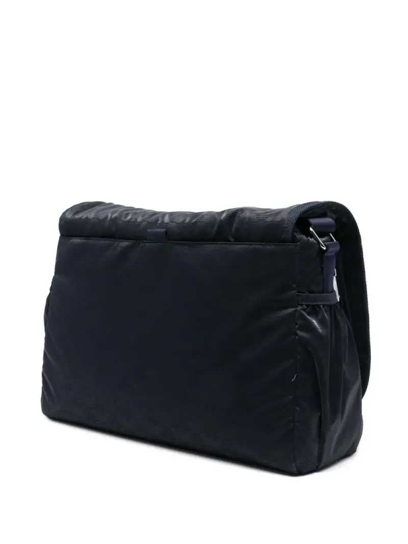 Borsa Mamma blu mini monogram all-over Blu navy miniatura 2