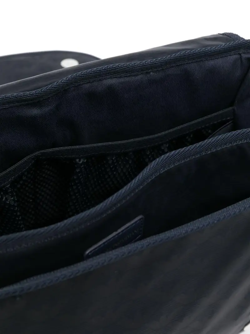 Borsa Mamma blu mini monogram all-over Blu navy miniatura 3