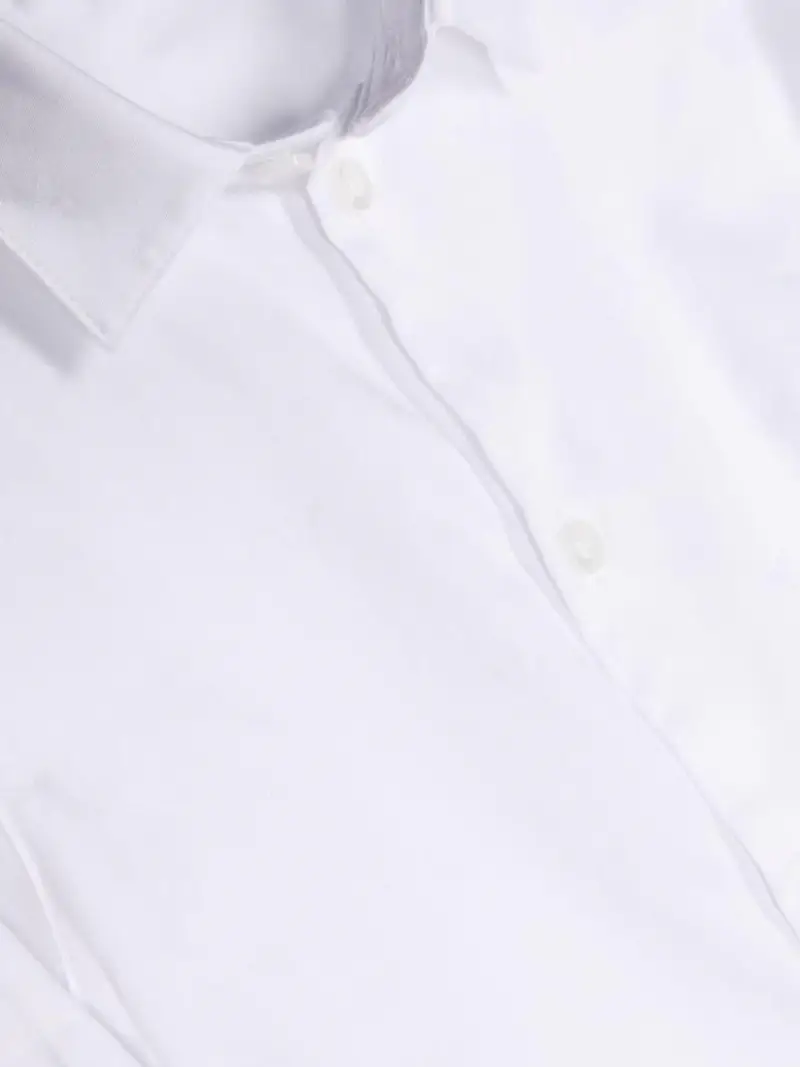 Camicia bianca basic miniatura 2