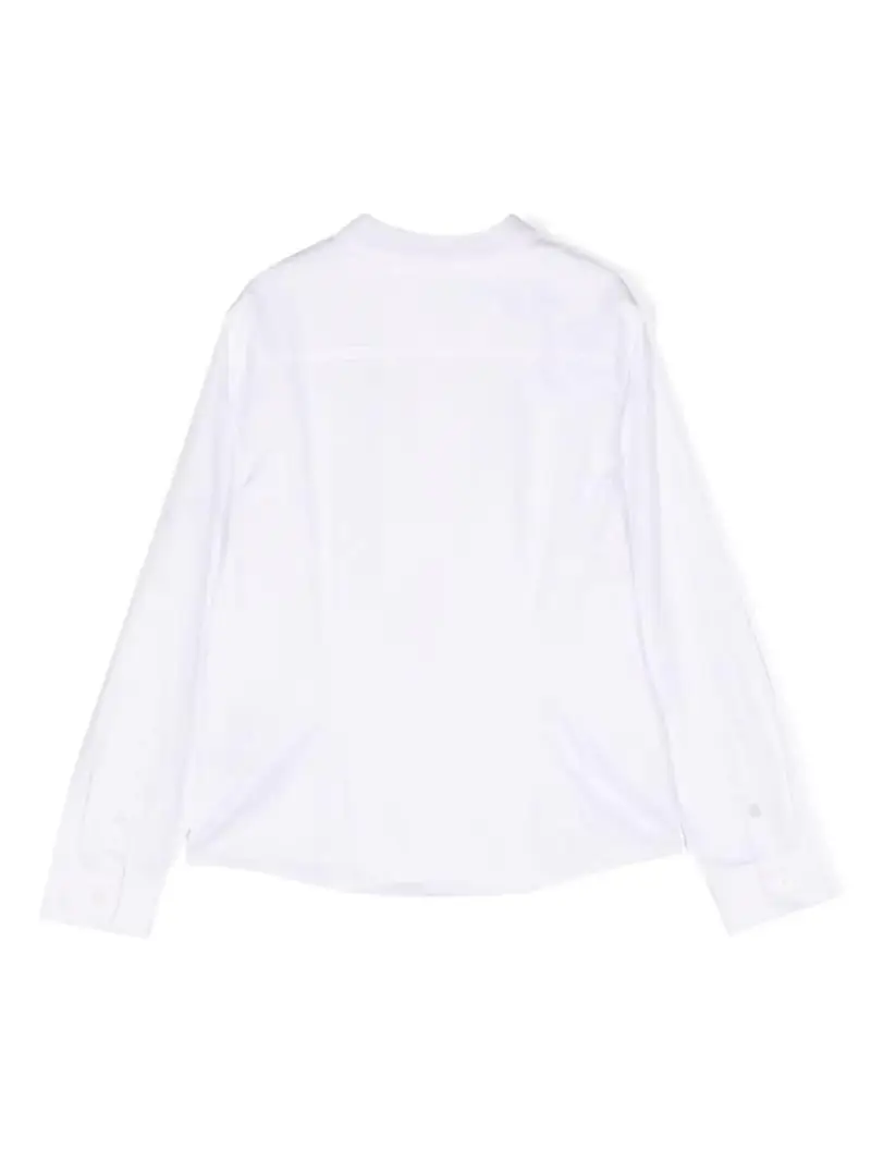 Camicia bianca basic miniatura 3