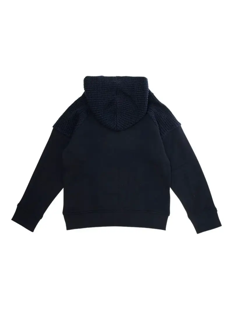 Emporio Armani Kids Felpa Bambino Blu miniatura 2