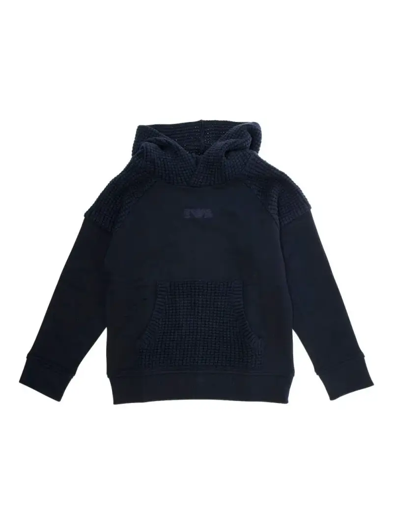 Emporio Armani Kids Felpa Bambino Blu