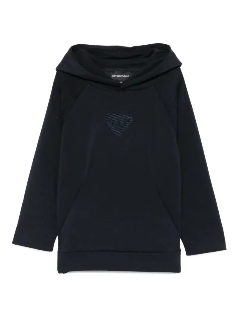 Emporio Armani Kids Felpa Bambino Blu