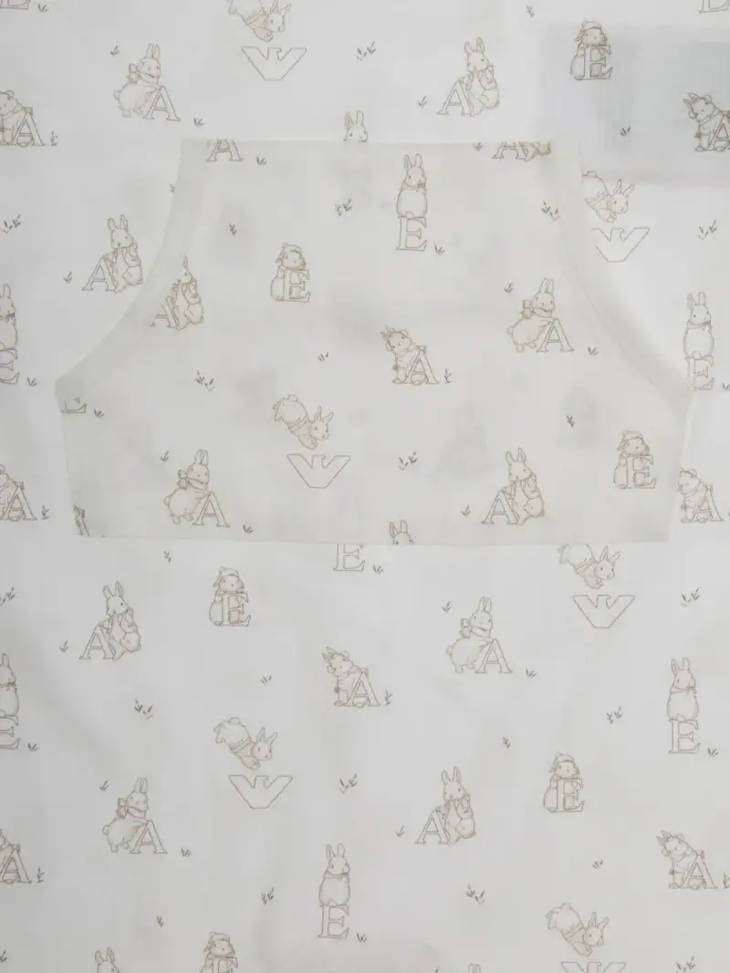 Emporio Armani Kids Tutina beige per bambino miniatura 3