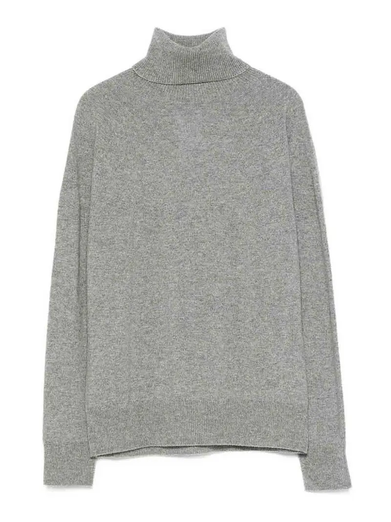 Maglia Dolcevita in Cashmere Grigio