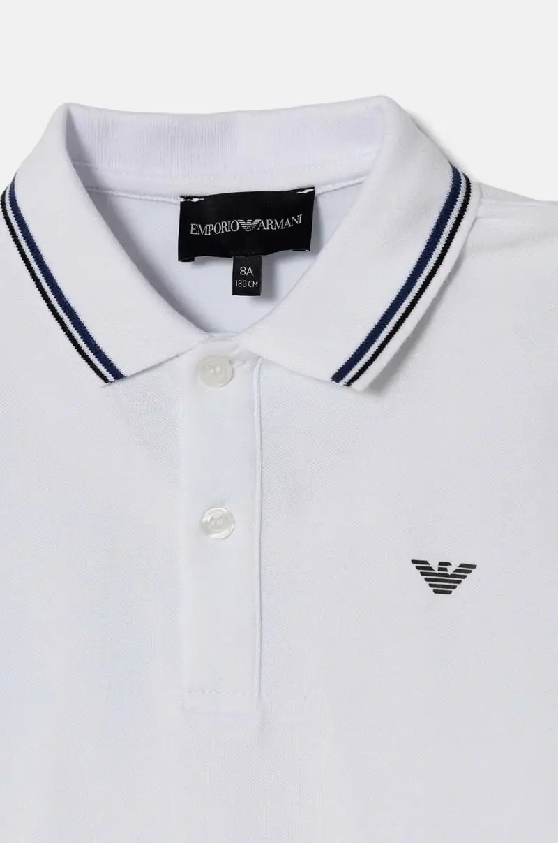 maglietta a maniche lunghe per bambini colore bianco 8N4FB5 1JPTZ miniatura 3