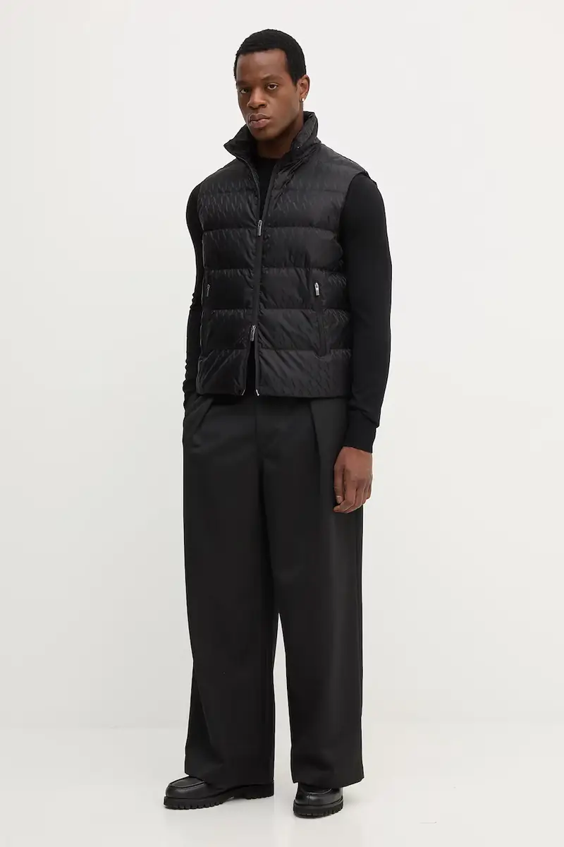 maglione uomo colore beige 8N1M42 1M67Z Nero miniatura 2