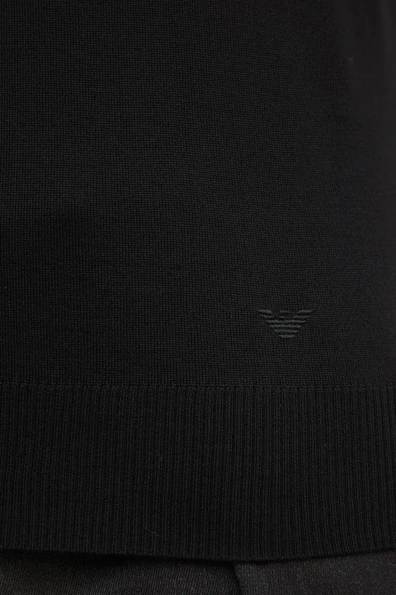 maglione uomo colore beige 8N1M42 1M67Z Nero miniatura 5